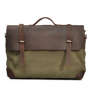 Men's canvas shoulder bag, view 3 - MRSLM