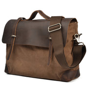 Men's canvas shoulder bag, view 4 - MRSLM