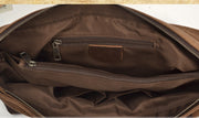 Men's canvas shoulder bag, view 6 - MRSLM