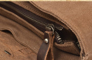 Men's canvas shoulder bag, view 10 - MRSLM