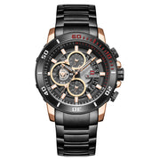 men's steel band calendar watch - MRSLM