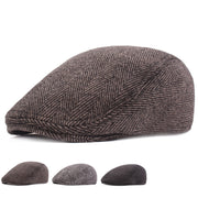 herringbone beret cap - MRSLM