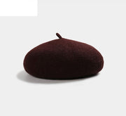 big wool beret for women, view 4 - MRSLM