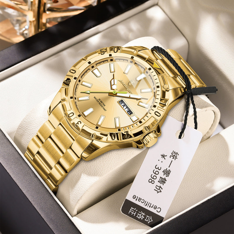 men's slim luminous watch, view 10 - MRSLM
