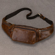 men's leather phone bag, view 8 - MRSLM