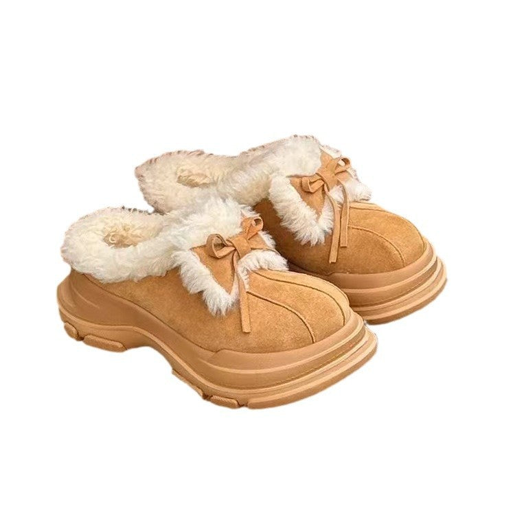 women's fur snow boots, view 7 - MRSLM