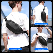 waterproof hard shell chest bag, view 5 - MRSLM