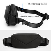 waterproof hard shell chest bag, view 4 - MRSLM