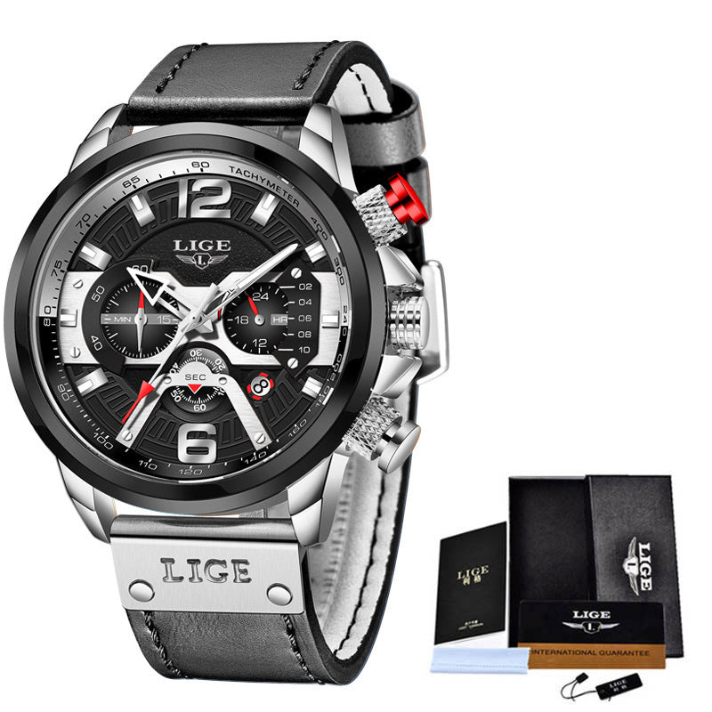 men's quartz sports watch, view 4 - MRSLM