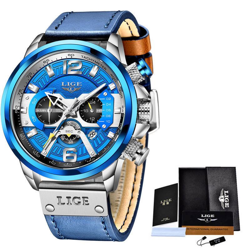 men's quartz sports watch, view 3 - MRSLM