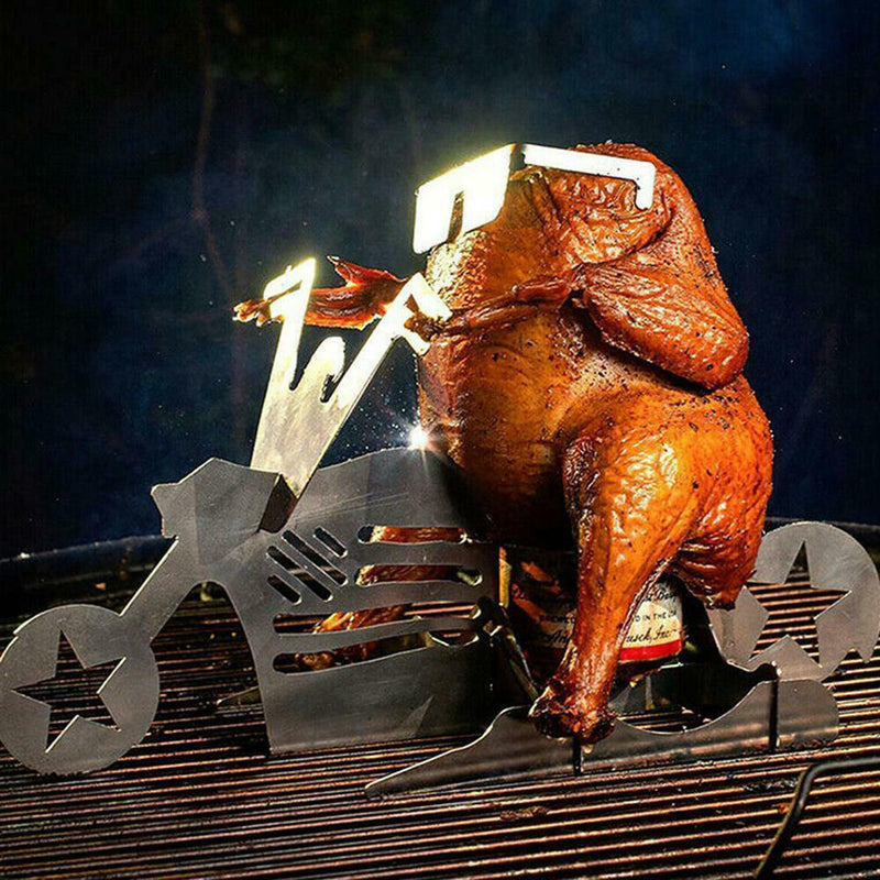 motorcycle beer can chicken stand - MRSLM