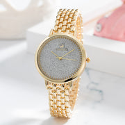 women's quartz watch gold, view 4 - MRSLM