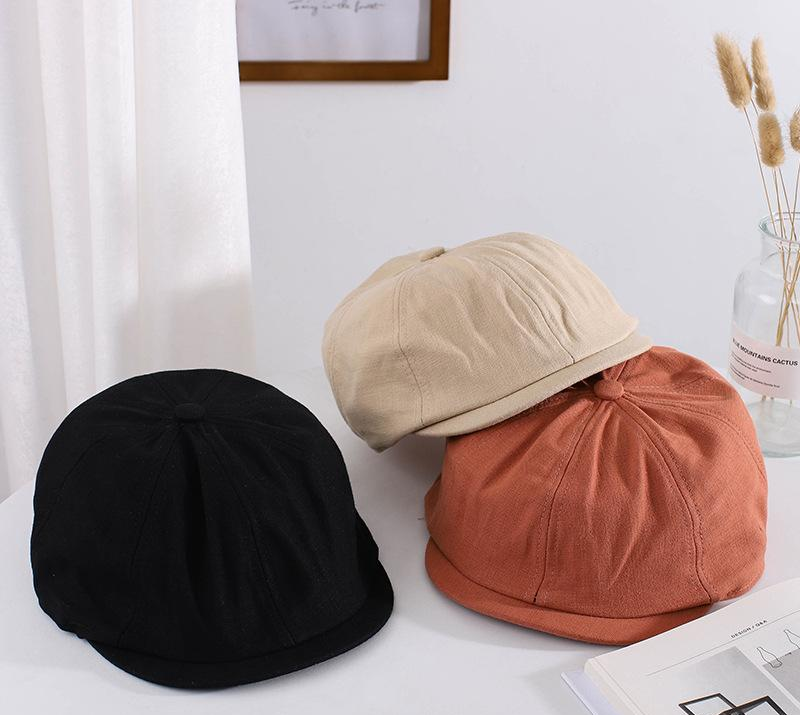 pure color cotton baseball cap, view 8 - MRSLM