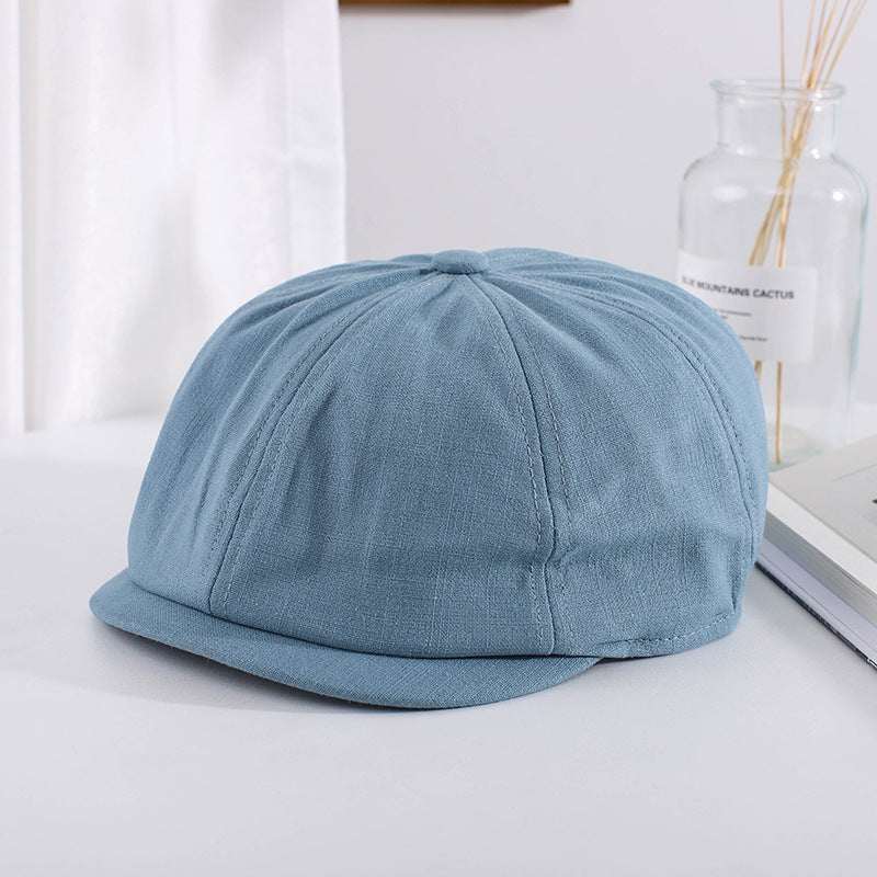 pure color cotton baseball cap, view 4 - MRSLM