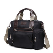 men's oxford messenger bag, view 3 - MRSLM