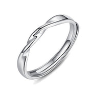 couple silver ring - MRSLM
