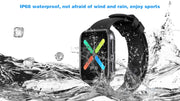 men's full touch smart watch, view 5 - MRSLM