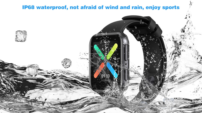men's full touch smart watch, view 5 - MRSLM