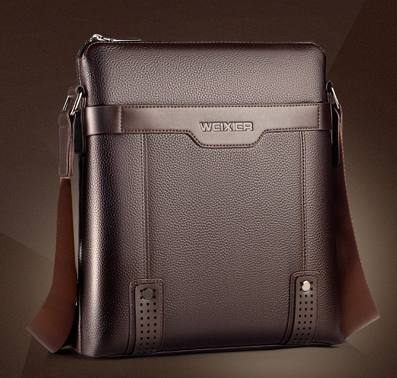 men's PU leather crossbody bag - MRSLM
