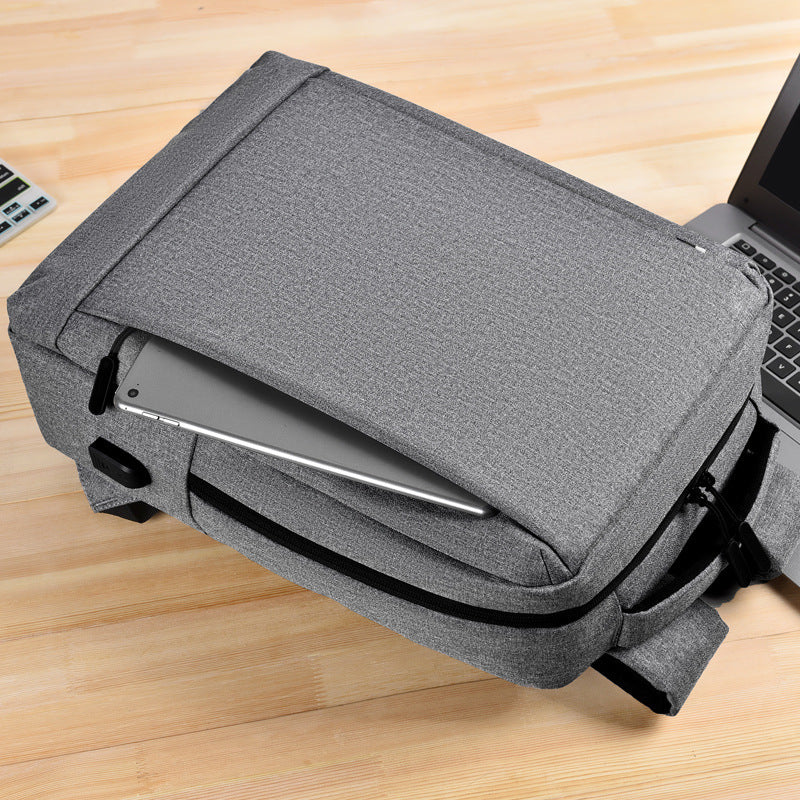 Business computer backpack, view 3 - MRSLM
