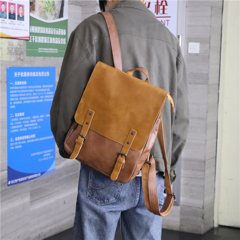 Korean British Style Unisex Academy Backpack