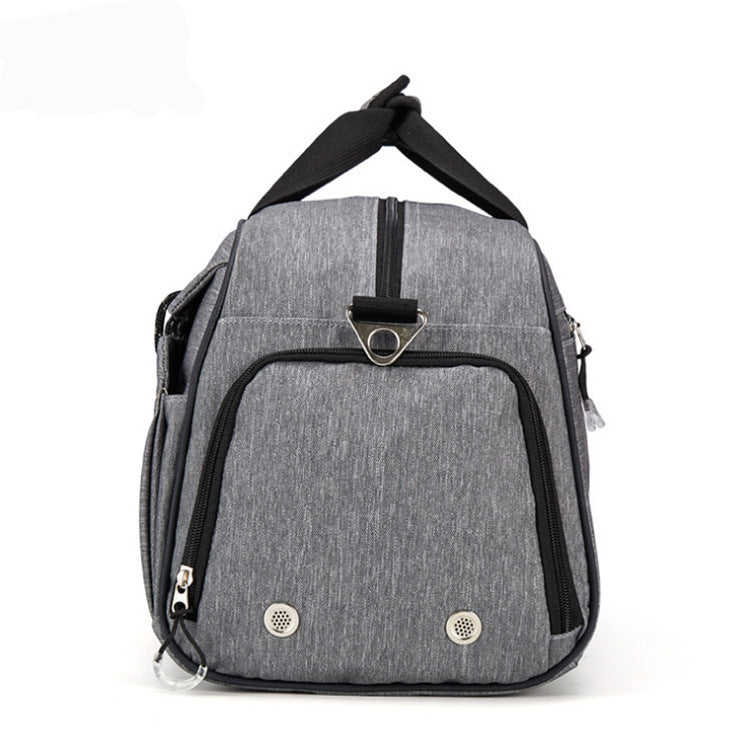 sports gym duffel bag, view 5 - MRSLM