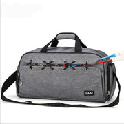 sports gym duffel bag, view 4 - MRSLM