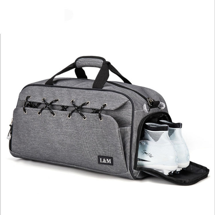 sports gym duffel bag, view 3 - MRSLM