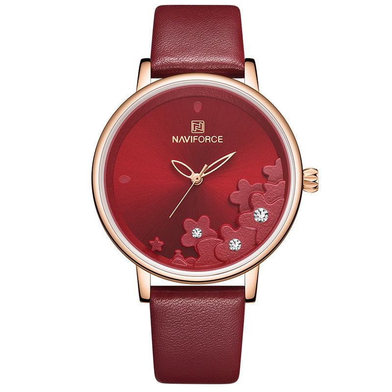 embossed women's watch, view 4 - MRSLM