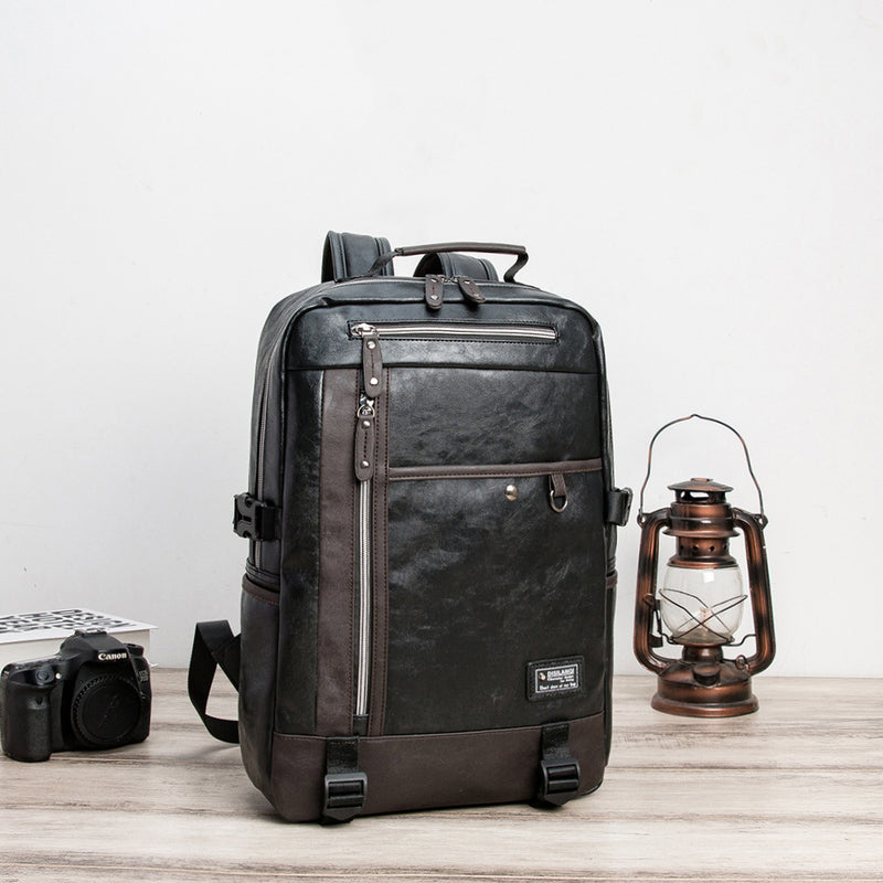 college student laptop backpack, view 2 - MRSLM