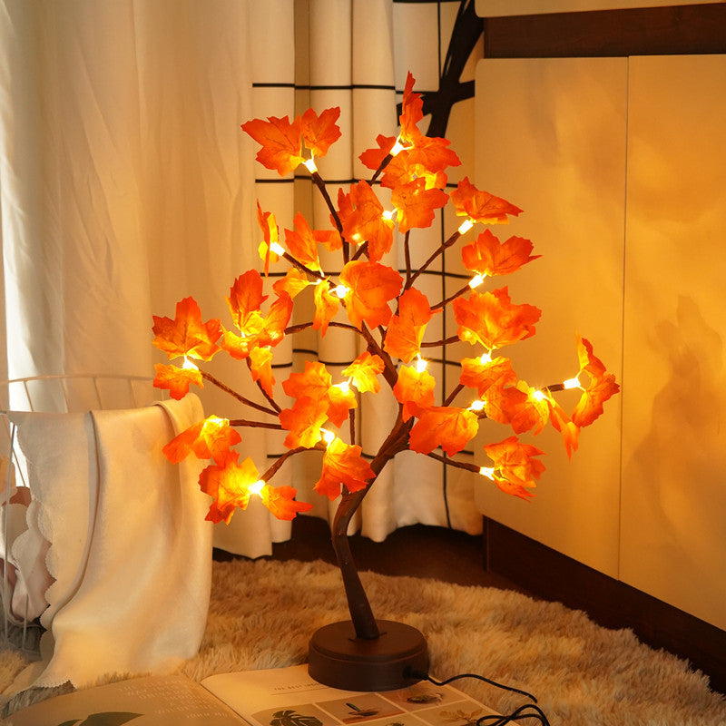 LED maple tree fairy light table lamp - MRSLM
