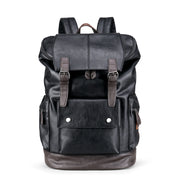 Retro PU leather backpack - MRSLM