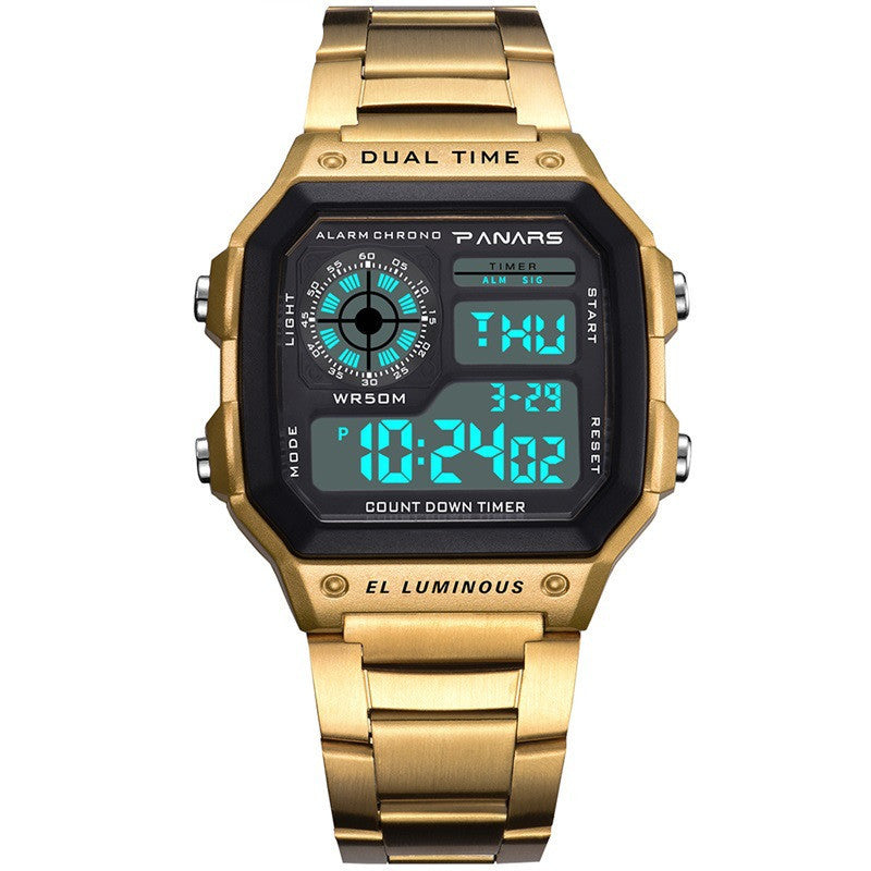 waterproof square digital watch - MRSLM