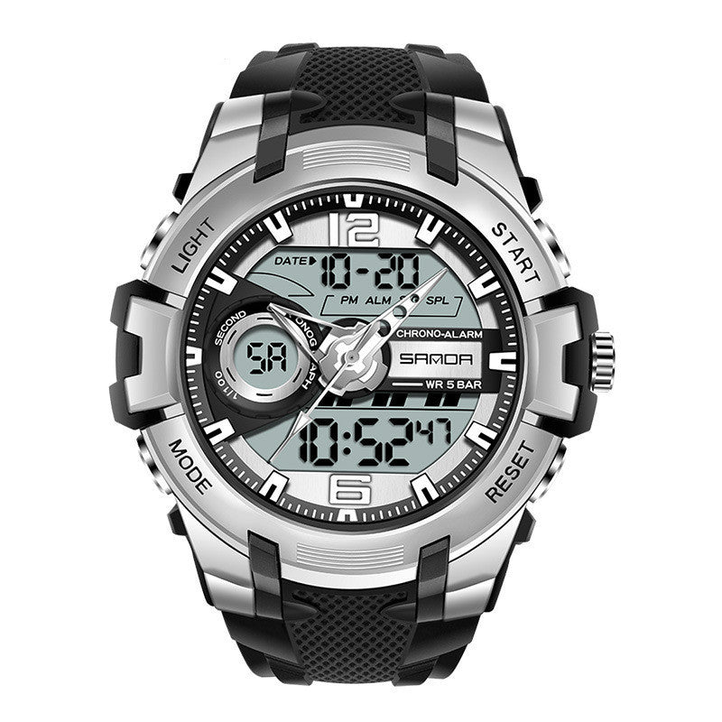 Men's digital sports watch, view 2 - MRSLM