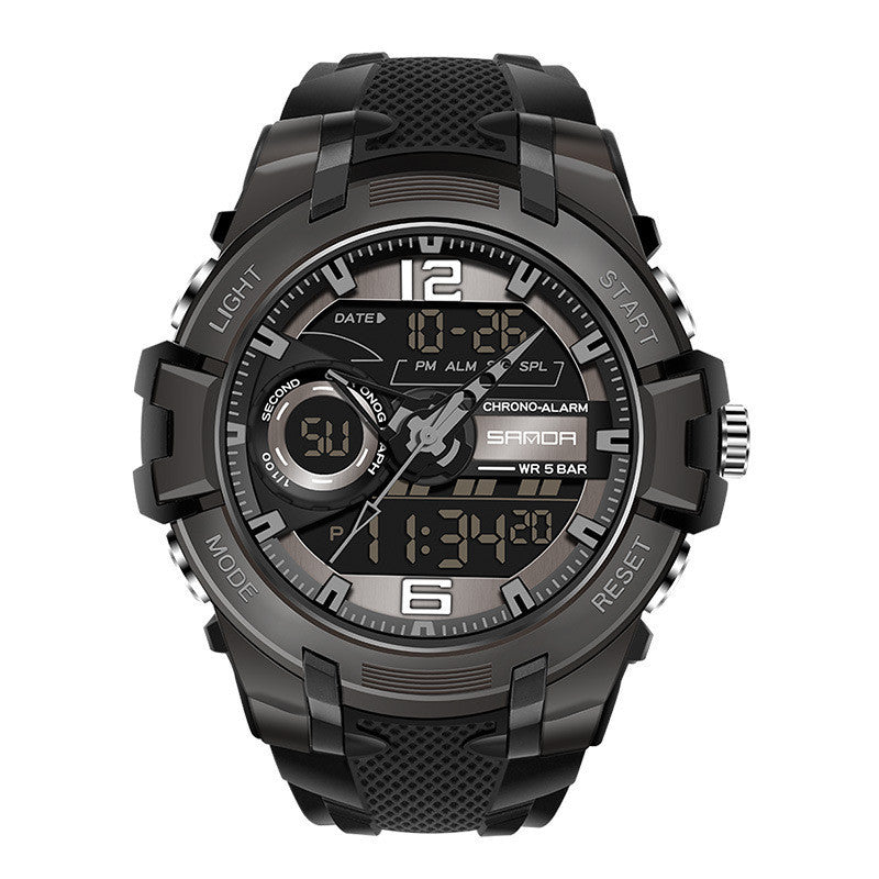 Men's digital sports watch, view 6 - MRSLM