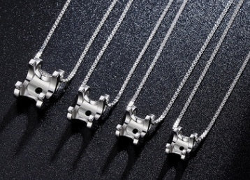 bull head necklace women, view 5 - MRSLM