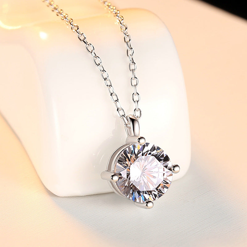 925 sterling silver necklace women, view 5 - MRSLM