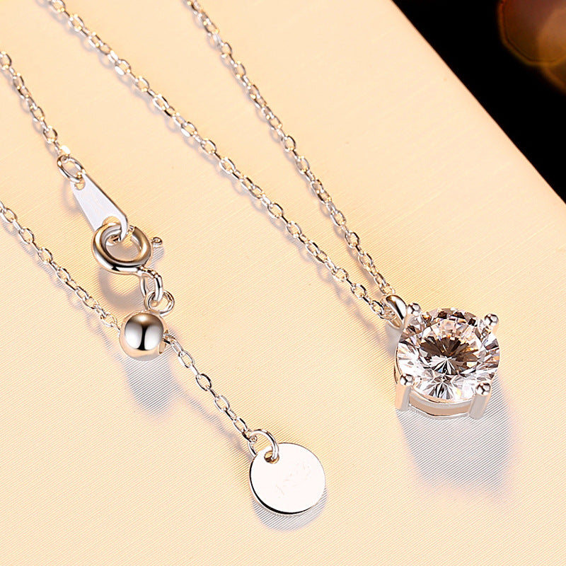 925 sterling silver necklace women, view 3 - MRSLM