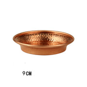 hand-knocked red copper cup, view 2 - MRSLM