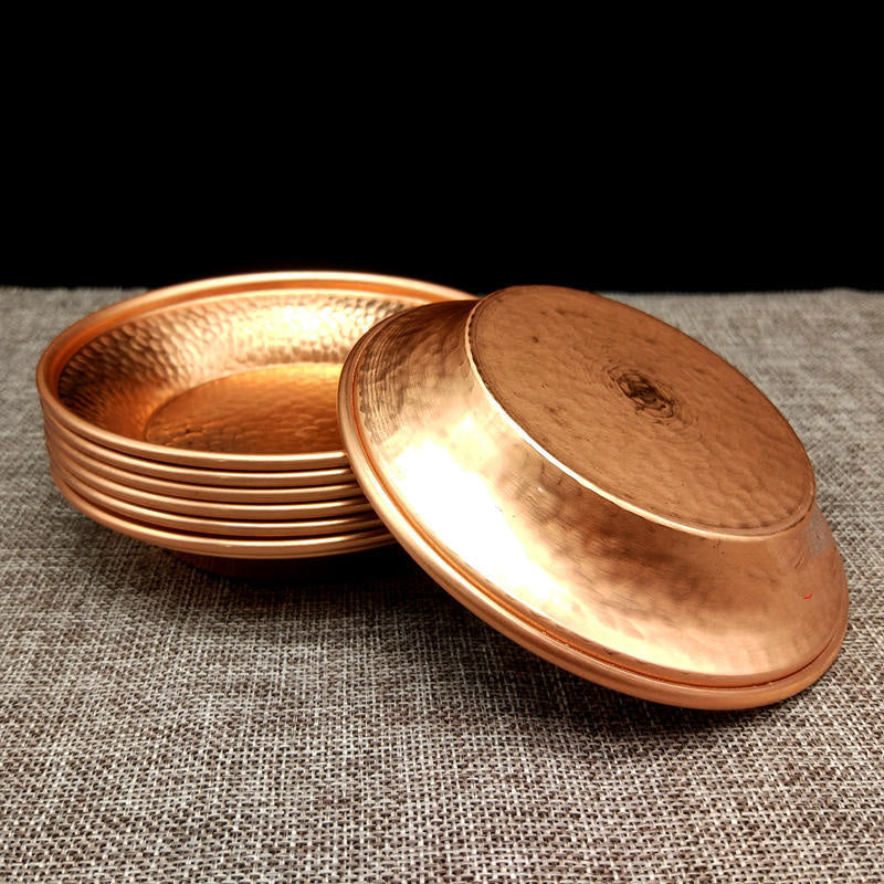 hand-knocked red copper cup - MRSLM