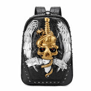 3D animal pattern backpack, view 5 - MRSLM