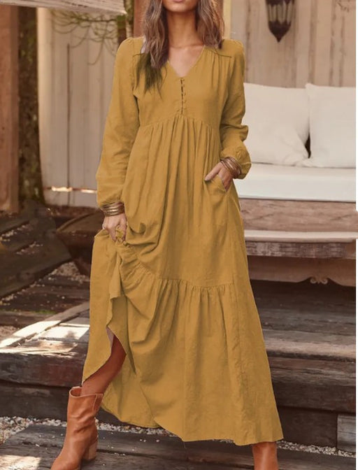 retro big swing dress - MRSLM