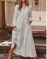 retro big swing dress, view 3 - MRSLM