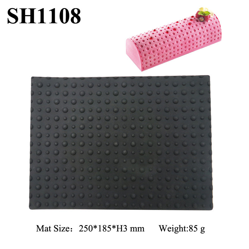 silicone mousse roll cake mold, view 4 - MRSLM