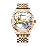 Men's automatic hollow mechanical watch, view 6 - MRSLM