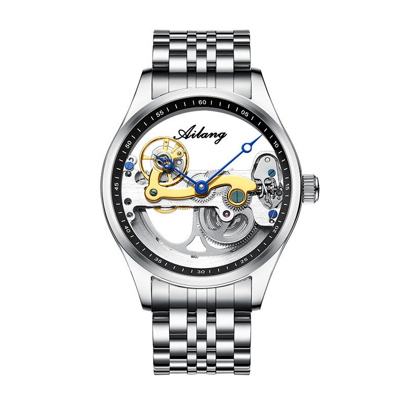 Men's automatic hollow mechanical watch, view 7 - MRSLM