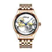 Men's automatic hollow mechanical watch, view 9 - MRSLM