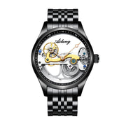 Men's automatic hollow mechanical watch, view 8 - MRSLM