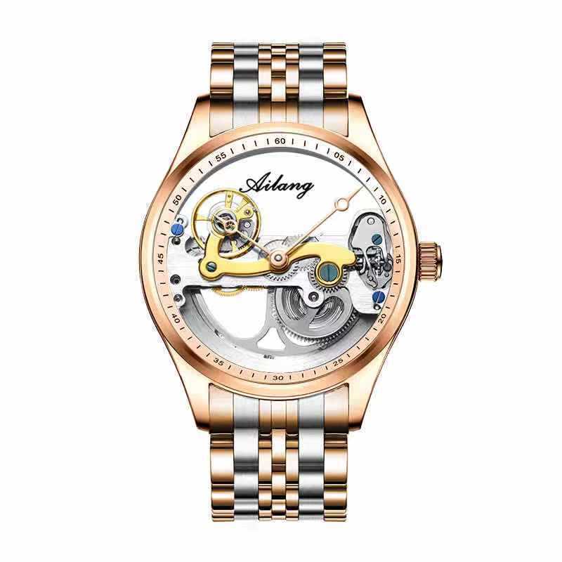 Men's automatic hollow mechanical watch, view 11 - MRSLM