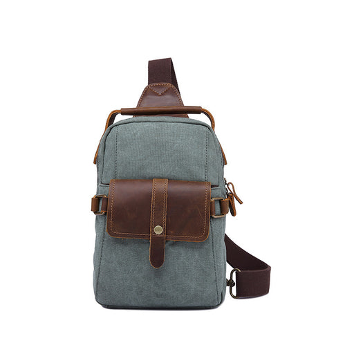 men's retro canvas shoulder bag - MRSLM